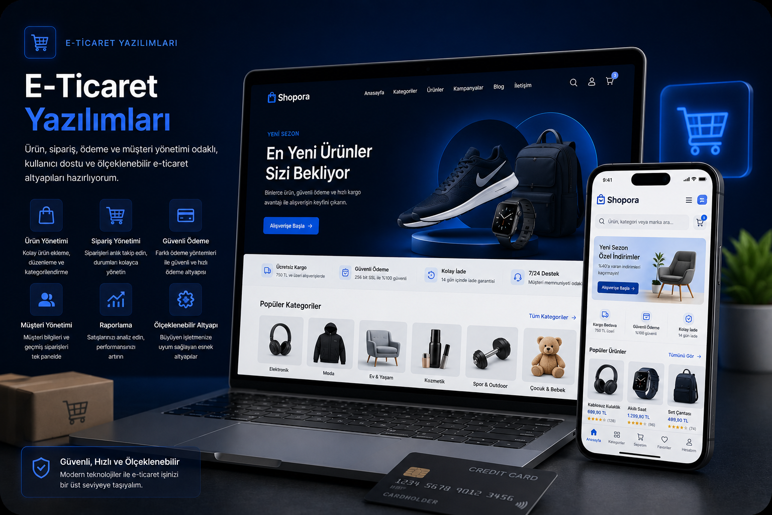 E-Ticaret Yazılımları
